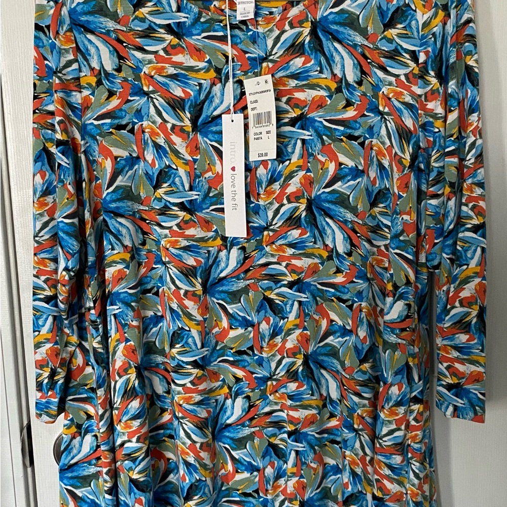 Colorful Brand New Print Women's Top from Dillards.